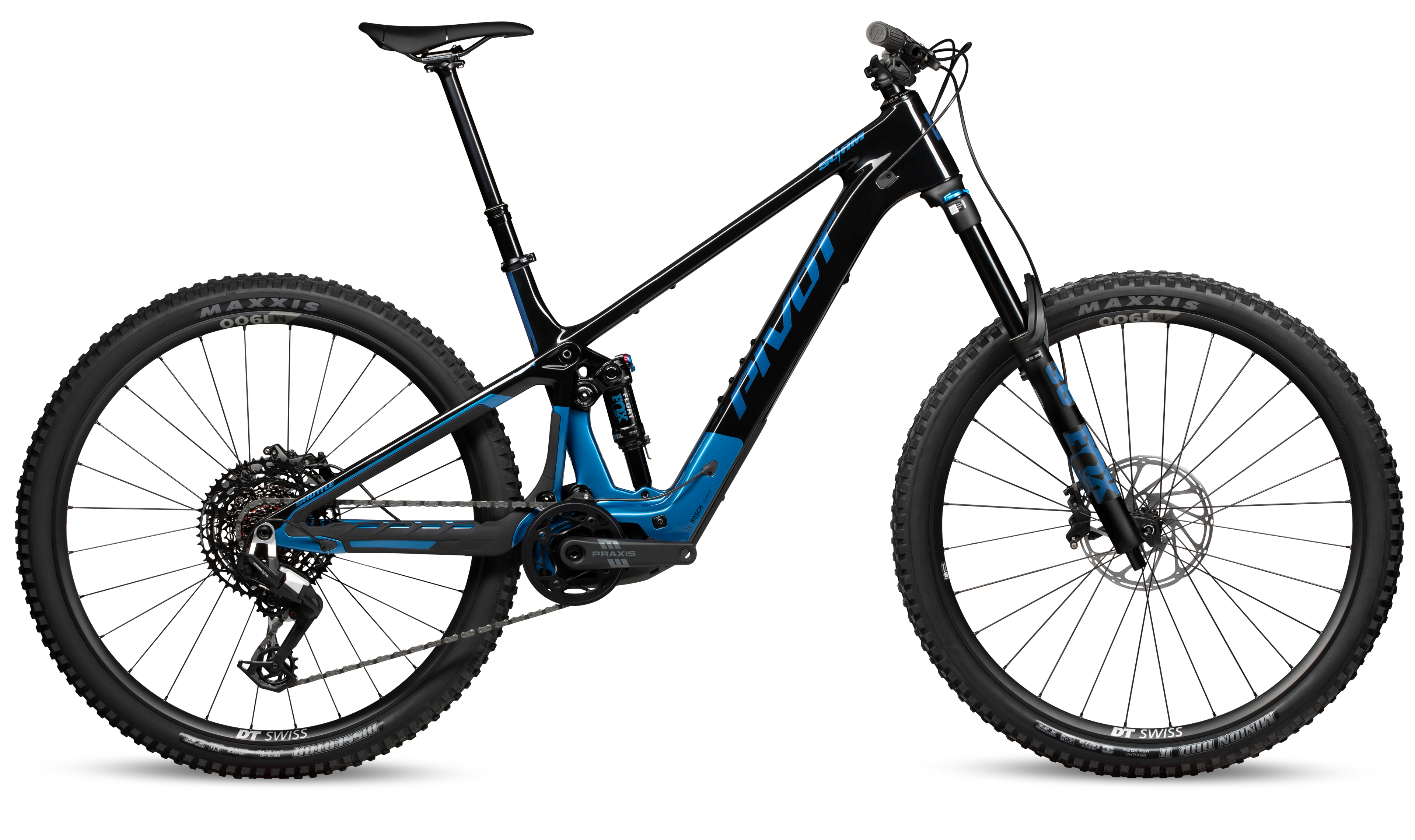 Pivot Shuttle SL/AM Ride Eagle 70/90 in Black Cobalt Blue