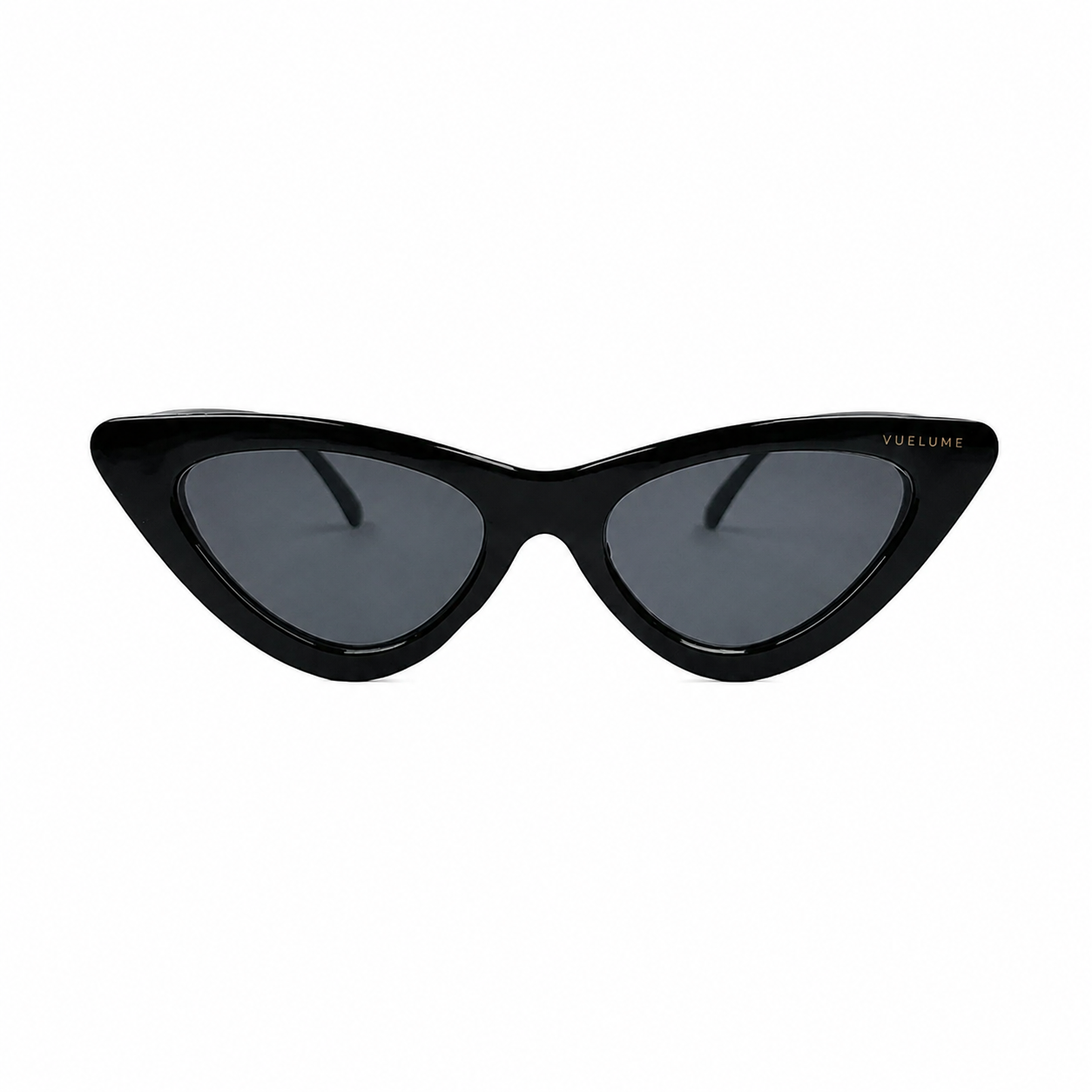Women’s Black Cat-Eye Sunglasses
