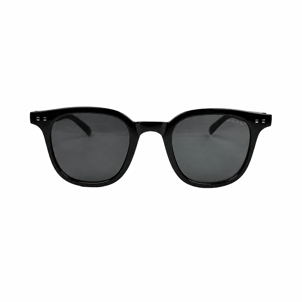Women’s Classic Black Square Sunglasses