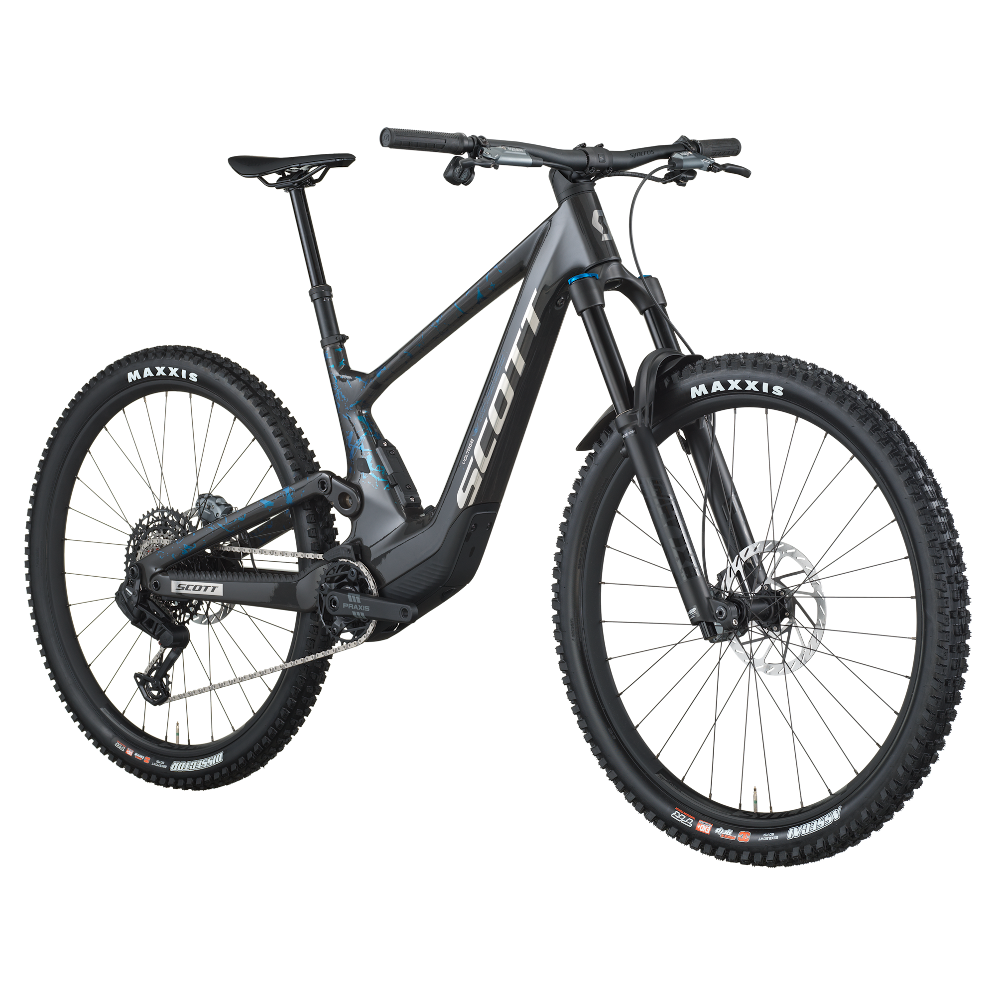 Scott Voltage 910 cockpit and frame detail