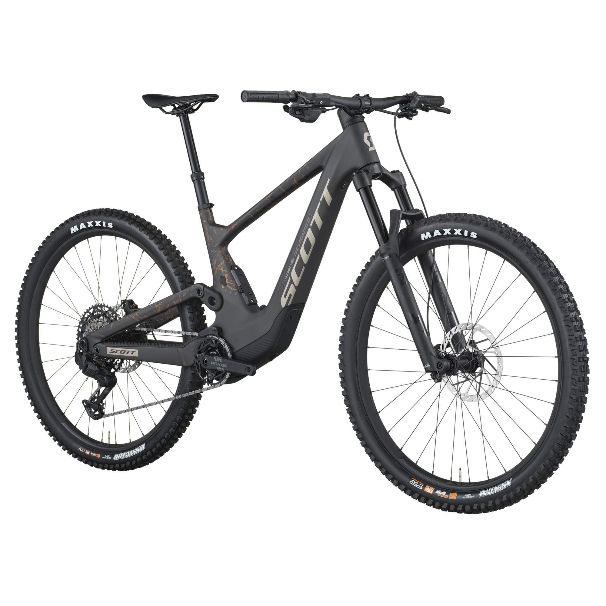 Scott Voltage 920 cockpit and frame detail