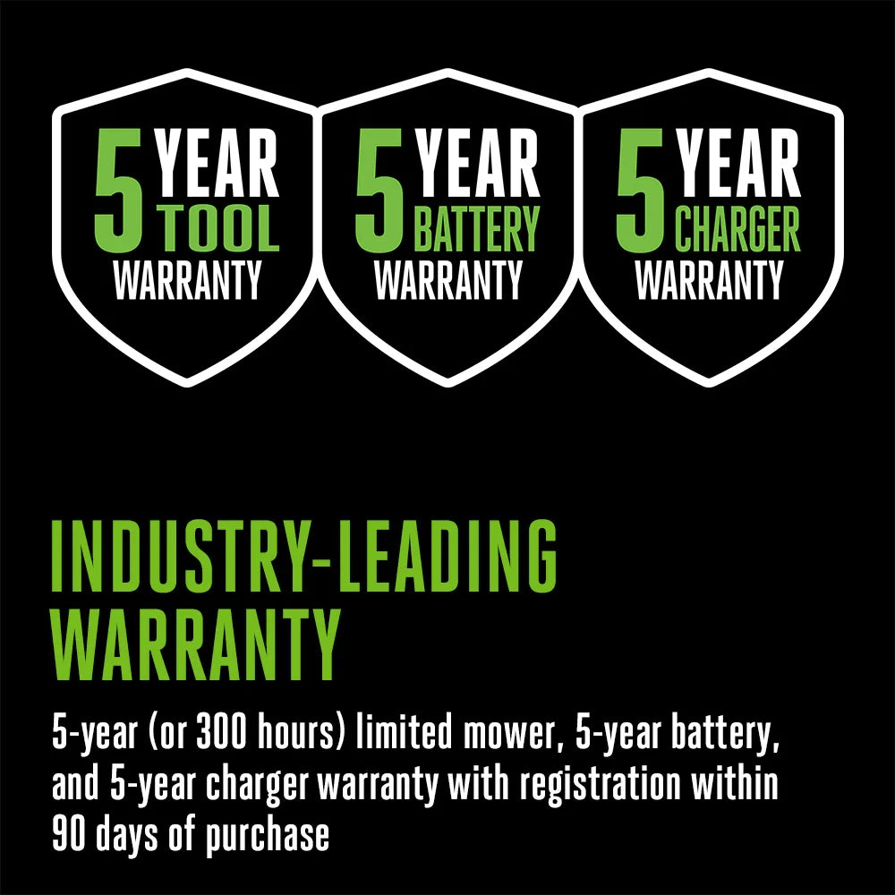 EGO POWER+ Z6 42-Inch e-STEER Battery Zero-Turn Mower ZT4215S with Steering Wheel Control