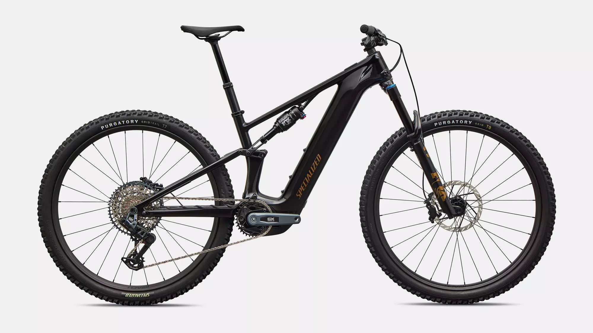 Specialized Turbo Levo R Expert in Gloss Carbon / Burnt Gold Metallic