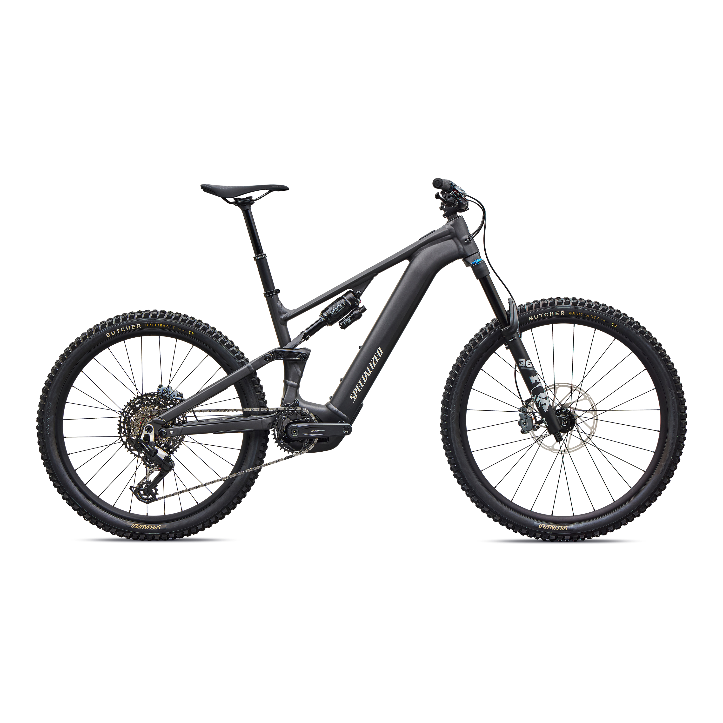 Specialized Turbo Levo 4 Comp Alloy in Satin Metallic Obsidian