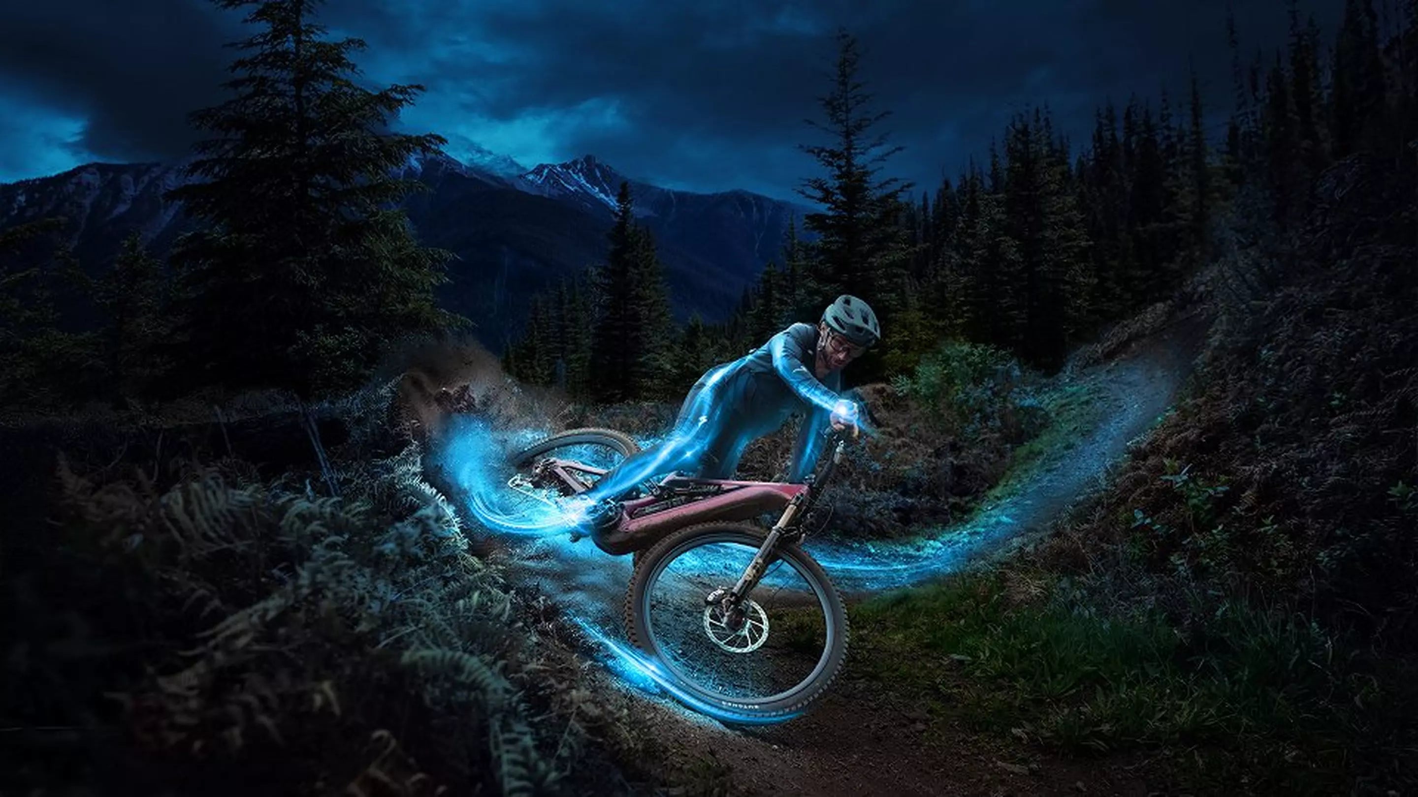 Turbo Levo performance on technical mountain terrain