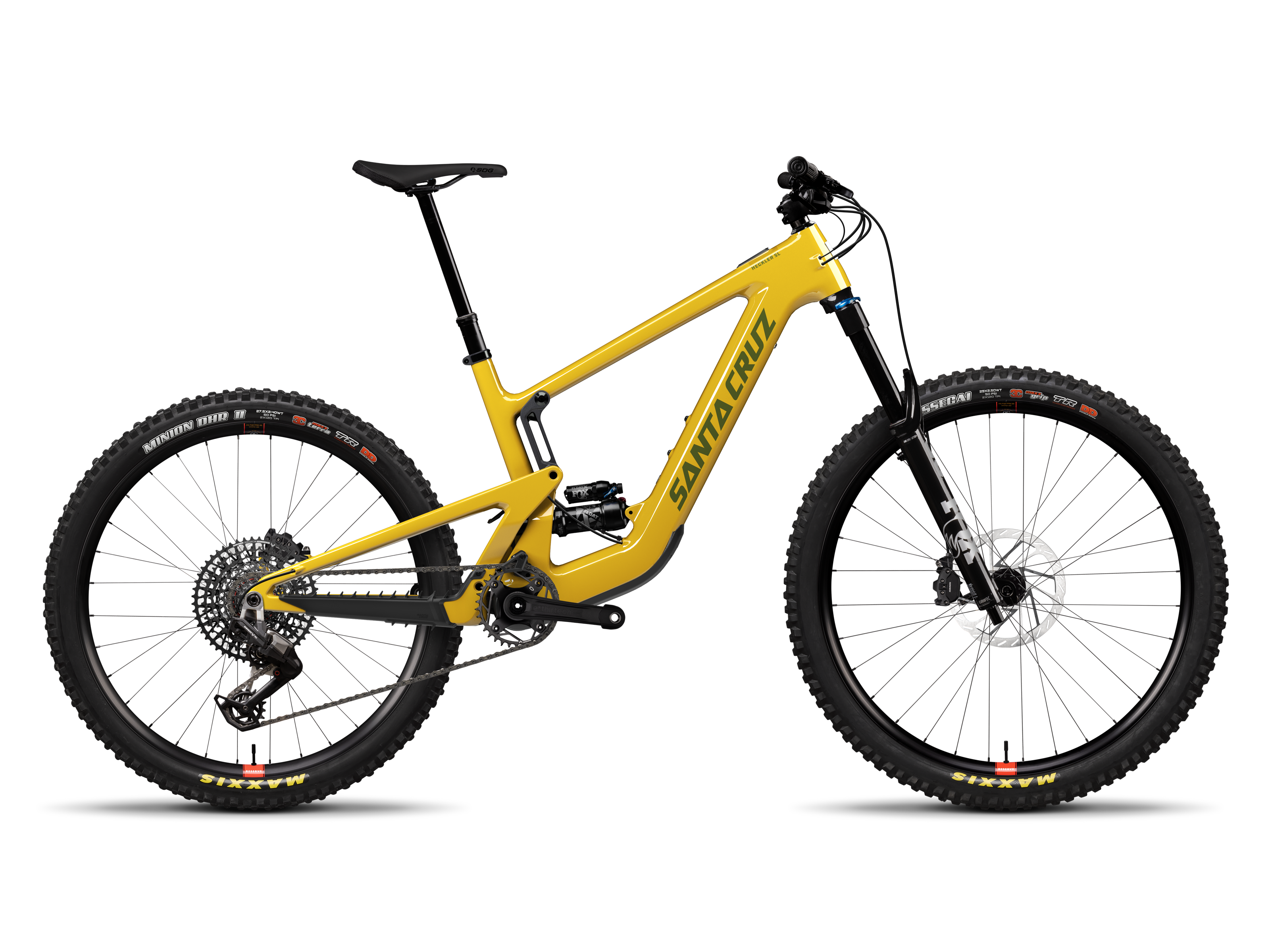 Santa Cruz Heckler SL 90 in Gloss Mustard Yellow