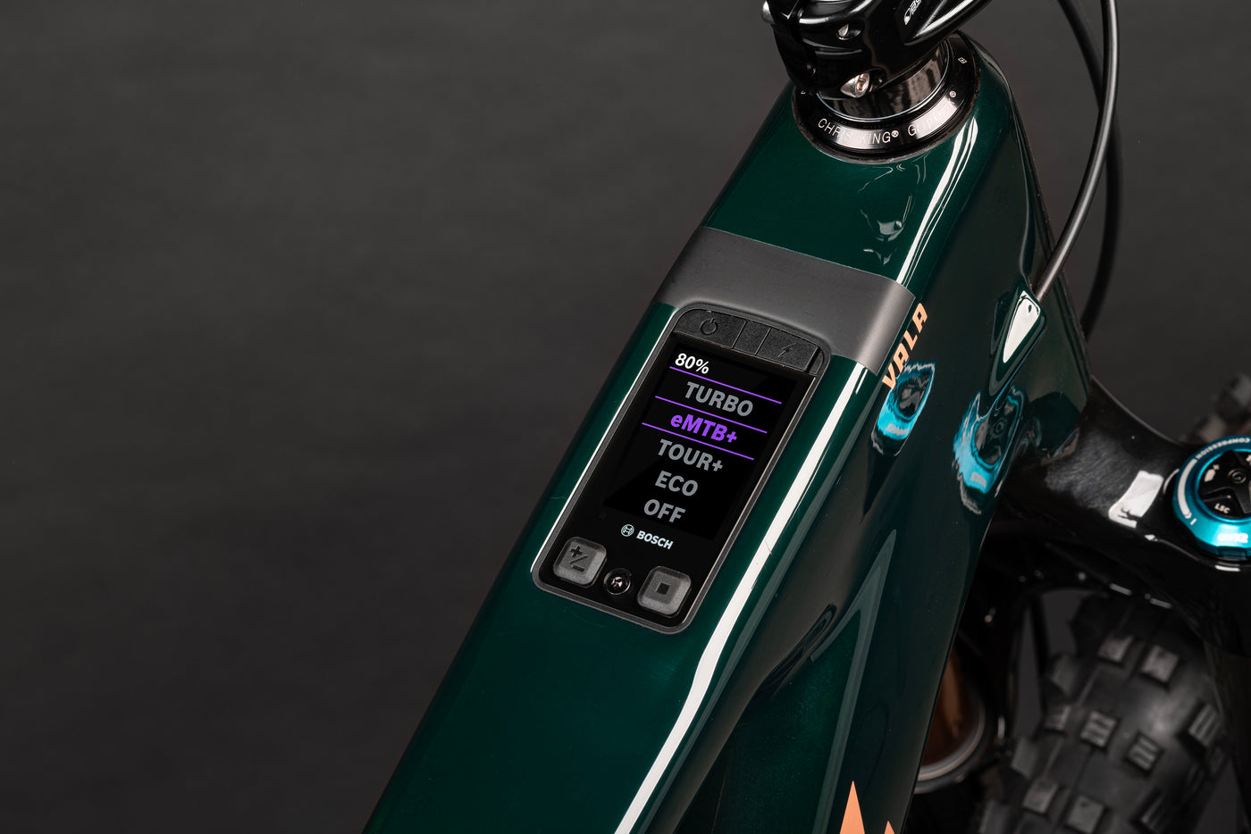 Santa Cruz Vala integrated Bosch display and controls