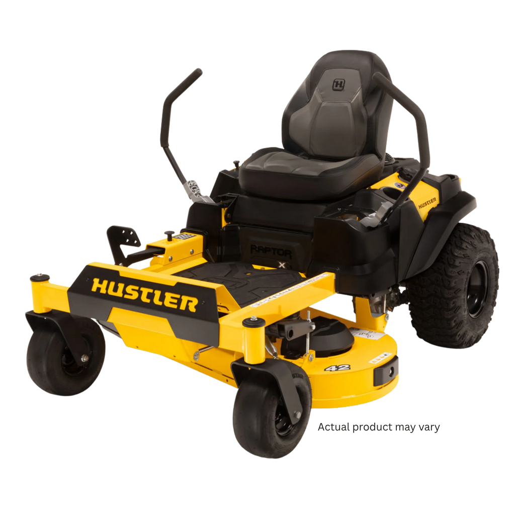 Hustler Raptor X 48-Inch Zero-Turn Mower with Kawasaki FR651 Engine