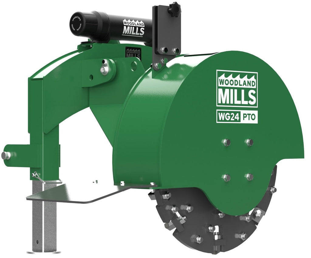 WG24 3-Point PTO Stump Grinder with 34-Carbide Teeth