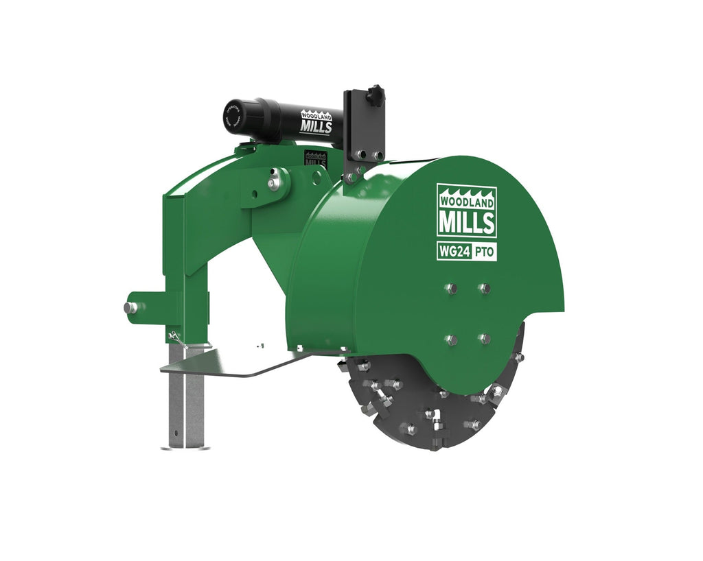 WG24 3-Point PTO Stump Grinder with 34-Carbide Teeth