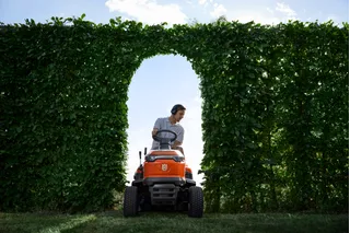 HUSQVARNA TC 112 Petrol Garden Tractor